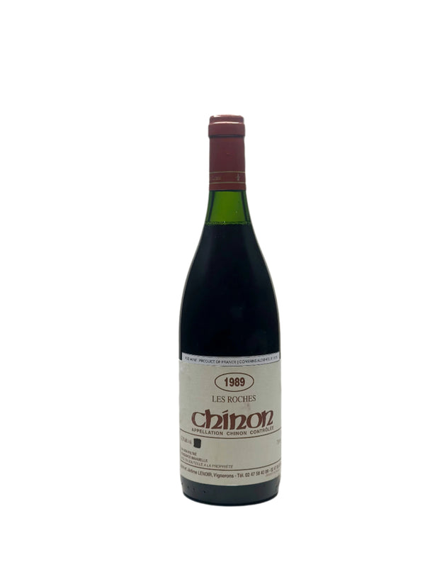 1989 Domaine Jerome Lenoir, Les Roches, Chinon by Domaine Jérôme Lenoir - bottle photo