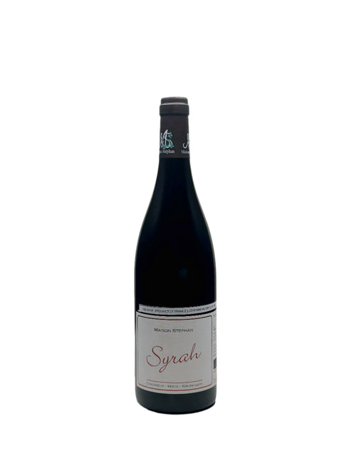 2023 Maison Stephan, Syrah, Vin de France, wine bottle