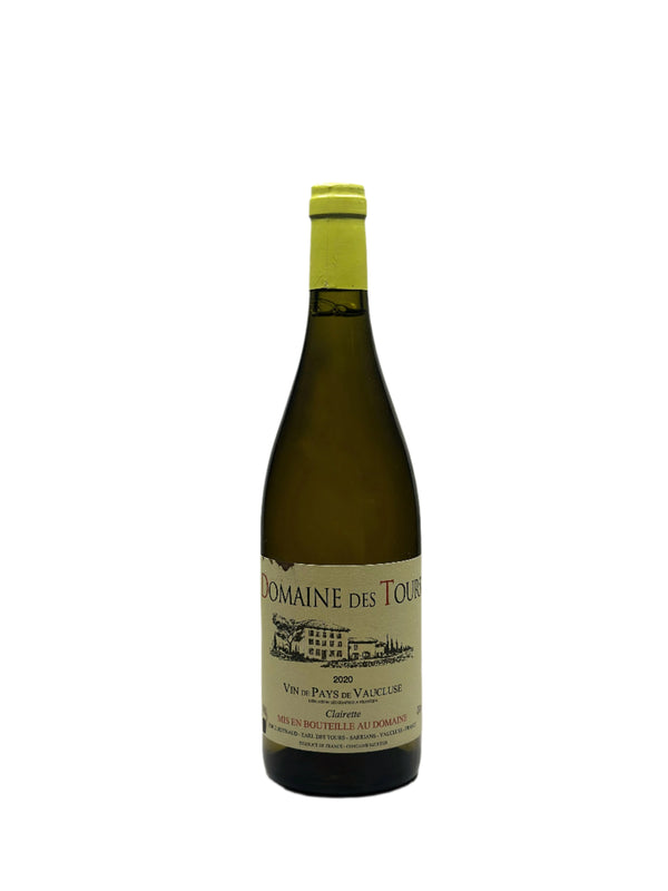 2020 Domaine Des Tours, Vin de pays de Vaucluse, Clairette by Domaine des Tours - bottle photo