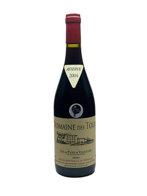 2004 Domaine de Tours, Vin de Pays de Vaucluse, Merlot by Domaine des Tours - bottle photo