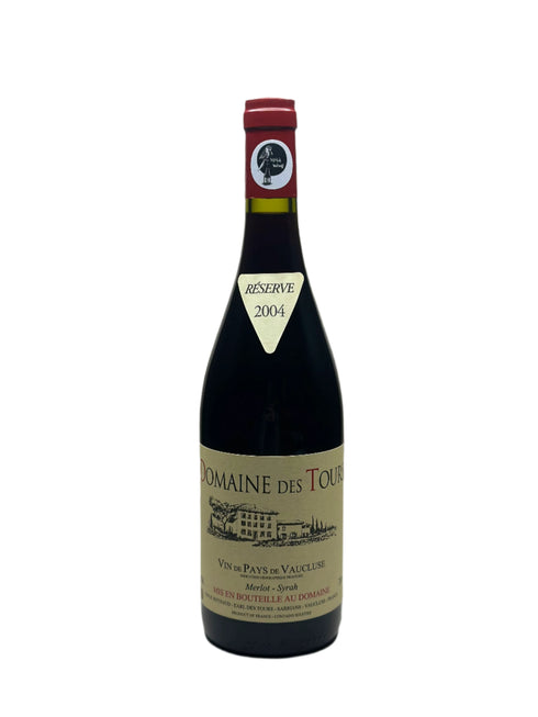2004 Domaine de Tours, Vin de Pays de Vaucluse, Merlot Syrah by Domaine des Tours - bottle photo