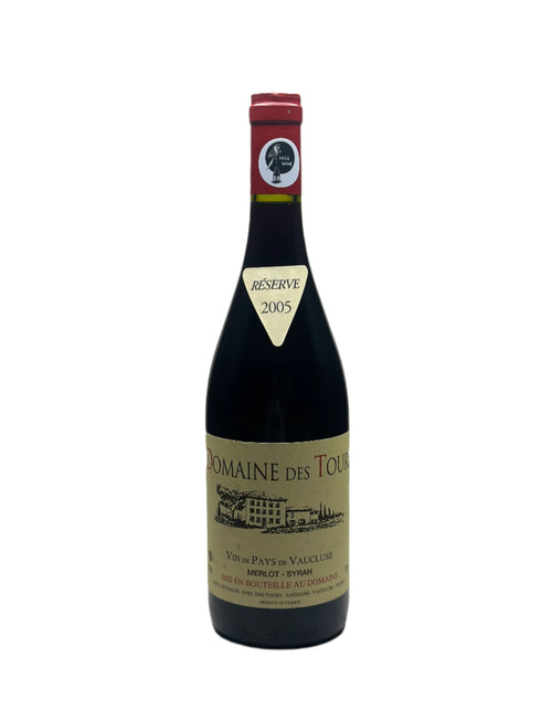 2005 Domaine des Tours, Vin de Pays de Vaucluse, Merlot Syrah