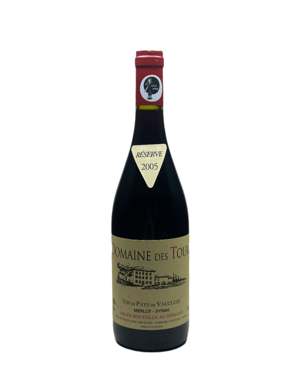 2005 Domaine des Tours, Vin de Pays de Vaucluse, Merlot Syrah